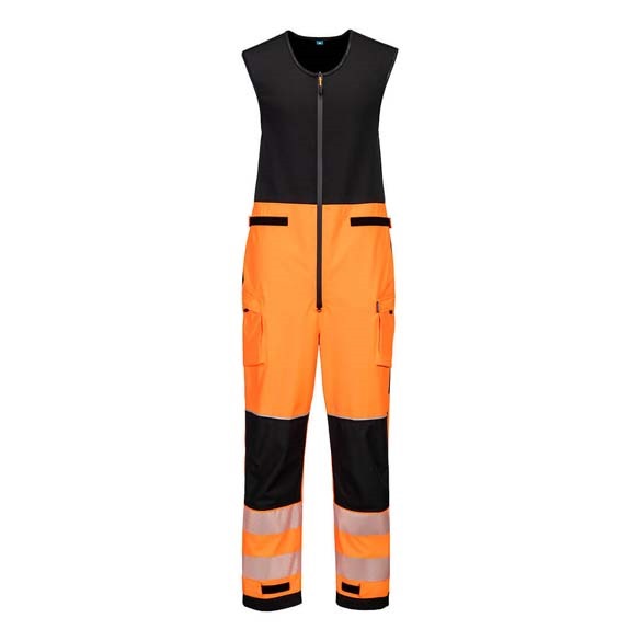 PW3 Hi-Vis Rain Salopette (3L)