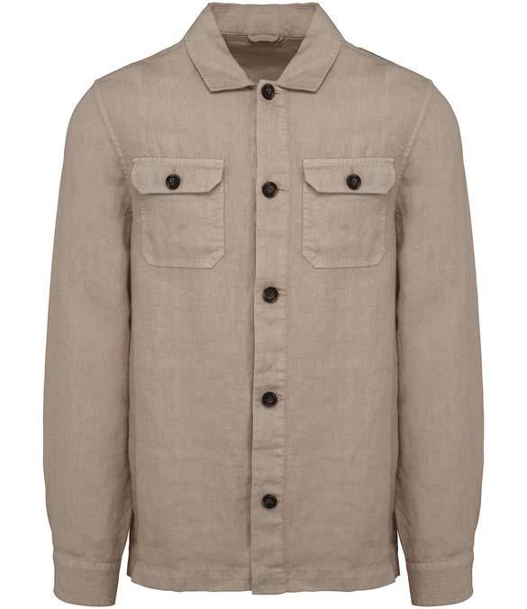 Native Spirit Linen Washed Overshirt